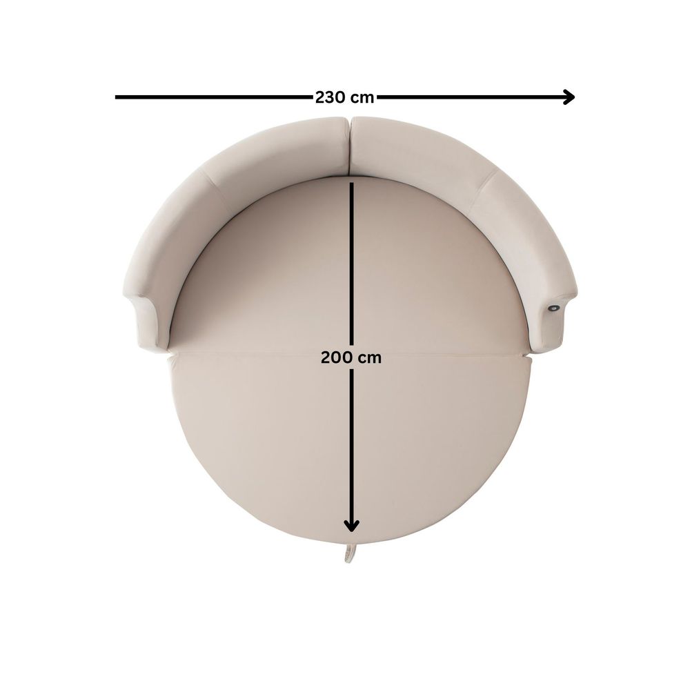 Trosjed Letto - Boja: Krem slika 13