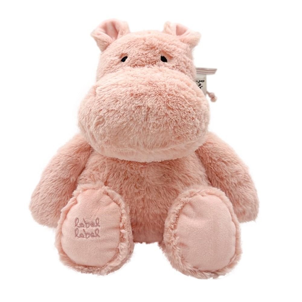 Label Label Plišana igračka za bebe Hippo Harvey, 26cm - Pink slika 1