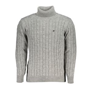 US GRAND POLO MEN'S GRAY SWEATER