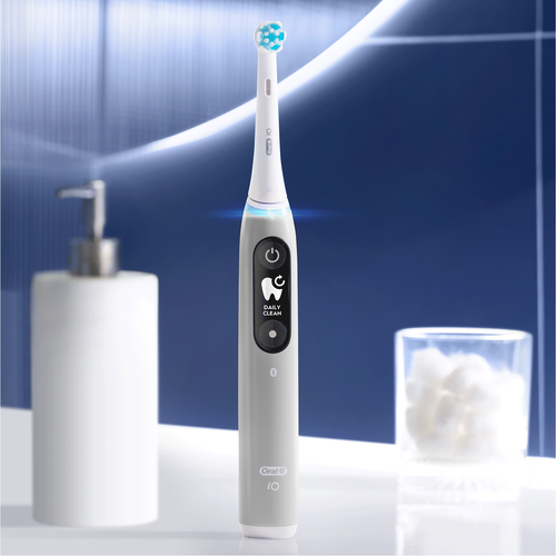 Oral-B Power iO6 Gray Opal Električna četkica za zube, Siva slika 5