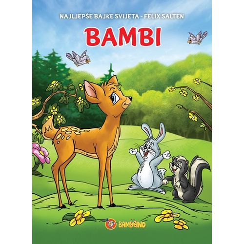 Velika slikovnica - Bambi, bajka Felix Salten slika 1