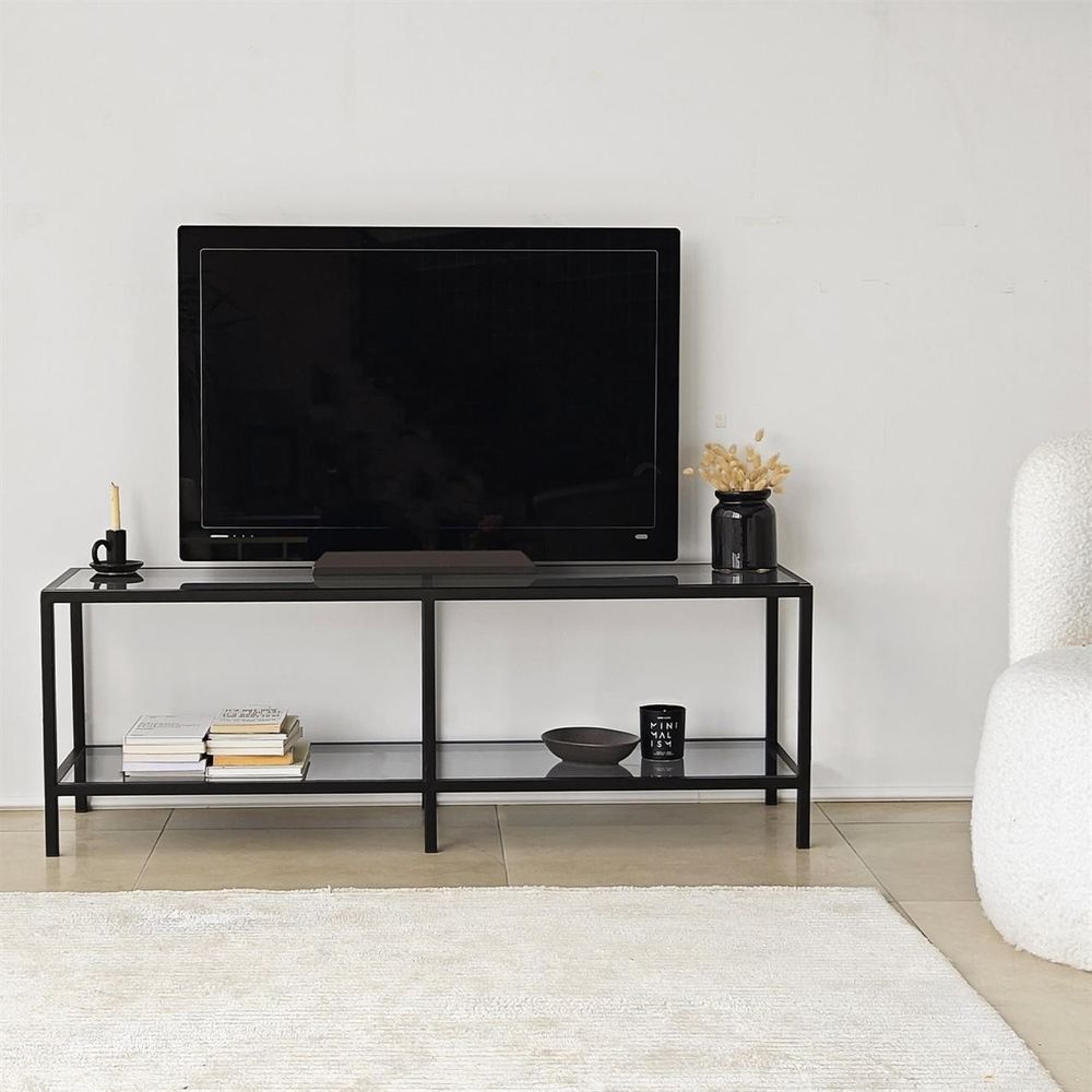 TV Stalak 'Basic' u Tamnosivoj Boji slika 2