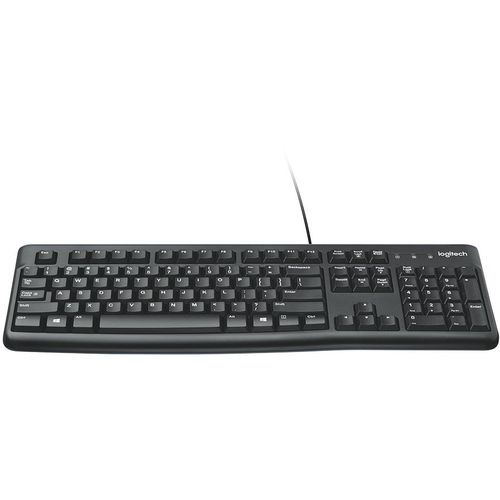 Logitech žičana tastatura K120 - Business EMEA - US International - Crna slika 3