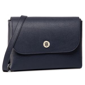 TOMMY HILFIGER BLUE WOMAN SHOULDER BAG