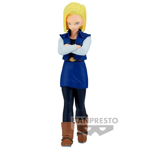 Dragon Ball Z Android 18 Solid Edge Work figure 17cm slika 1