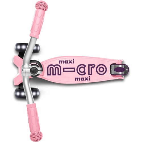 Micro Romobil Maxi Deluxe Pro LED, Rose slika 5