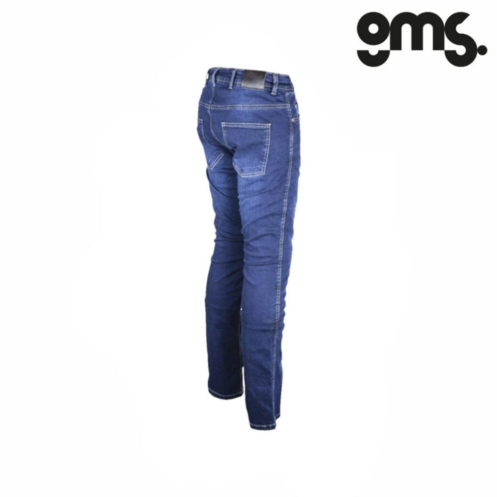 Pantalone - hlače - farmerke za motor GMS Cobra - Plave vel.32/32 slika 2