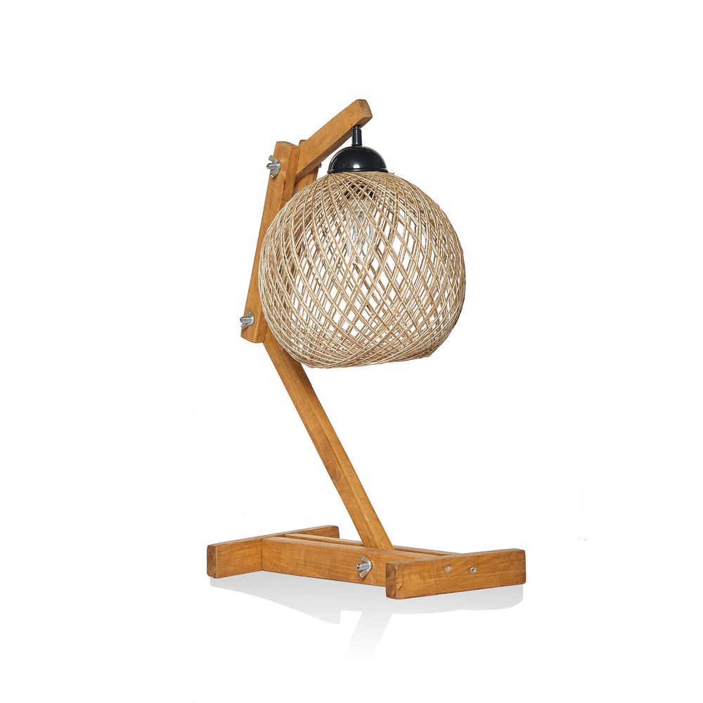 Beehive Ecru Smeđa Stolna Lampa slika 3