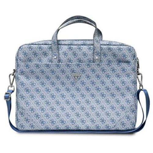 GUESS torba za notebook 15/16" Blue Saffiano Hot Stamp Logo slika 1