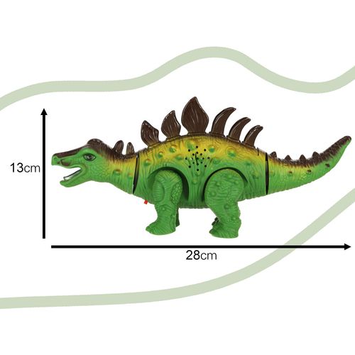 Stegosaur na daljinsko upravljanje zeleno-smeđi slika 3