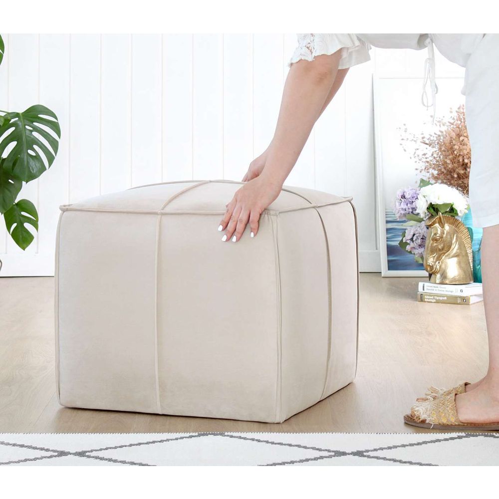 Pouffe Holler - Krem Boja slika 2