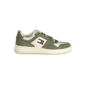 TOMMY HILFIGER GREEN MEN'S SPORTS SHOES