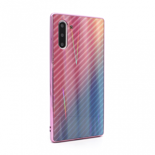 Torbica Carbon glass za Samsung N970 Galaxy Note 10 pink slika 1