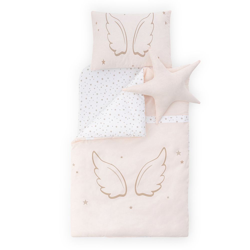 Set za Spavanje za Bebe - Anđeoska Krila (Roza) slika 3