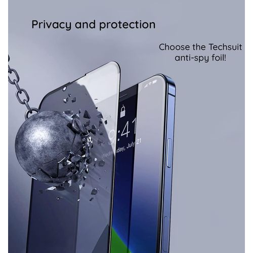 Techsuit - 111D kaljeno Privacy Full Glue staklo za Xiaomi Redmi Note 13 Pro 5G / Poco X6 slika 2