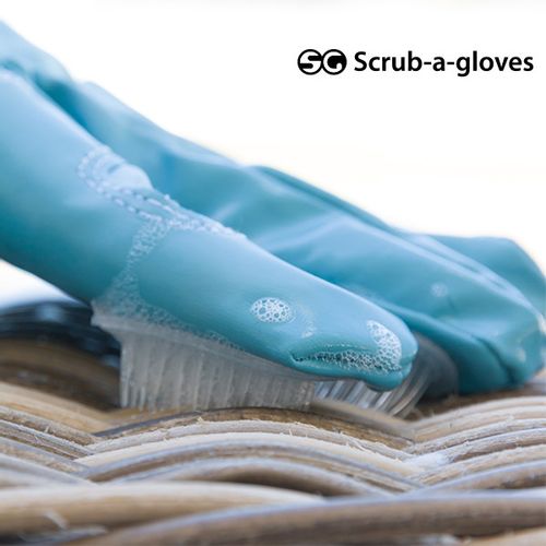 Rukavice za Čišćenje s Četkicama Scrub-a-Gloves (2 kom.) slika 8