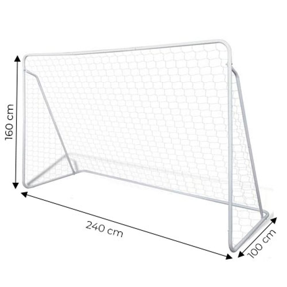 Ecotoys nogometni gol 240x160cm slika 7