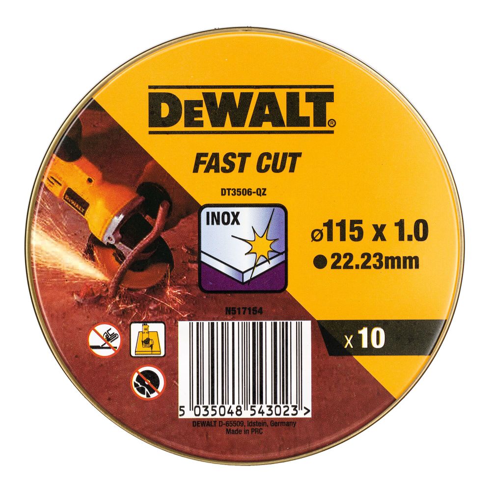 Dewalt Rezna ploča za inox  115 x 1 mm DT3506 slika 1