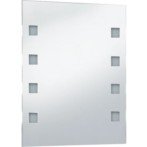 Kupaonsko LED zidno ogledalo 50 x 60 cm slika 17