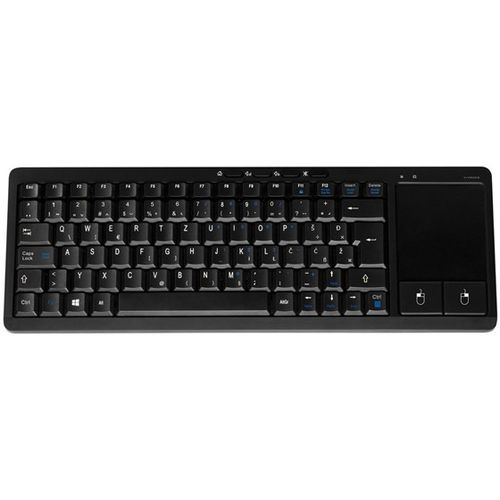 Tipkovnica VIVANCO Touch Keyboard, bežična, HR layout, 2.4GHz slika 1