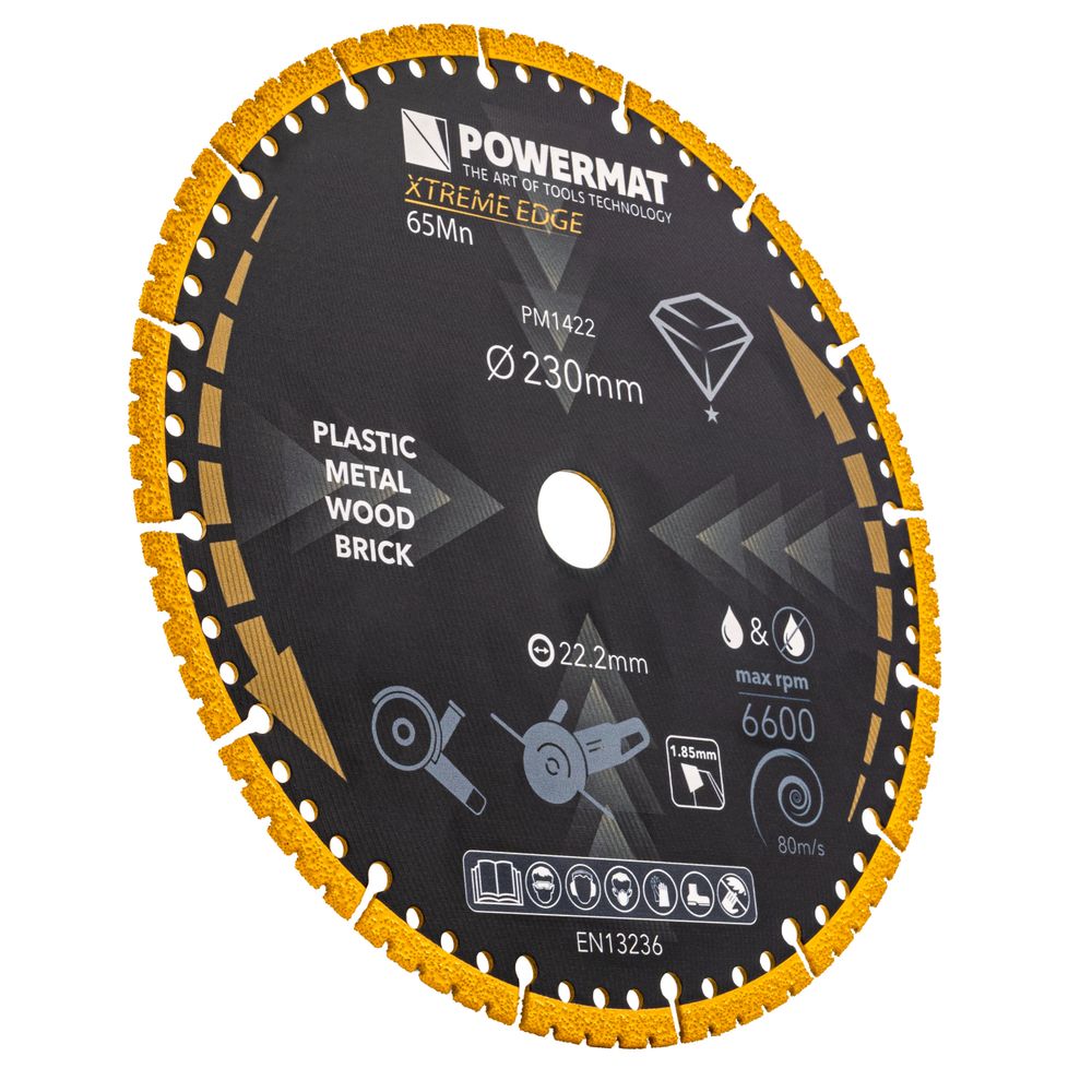 UNIVERZALNA DIJAMANTNA PLOČA 230 MM PM-TDCS-2301T slika 3