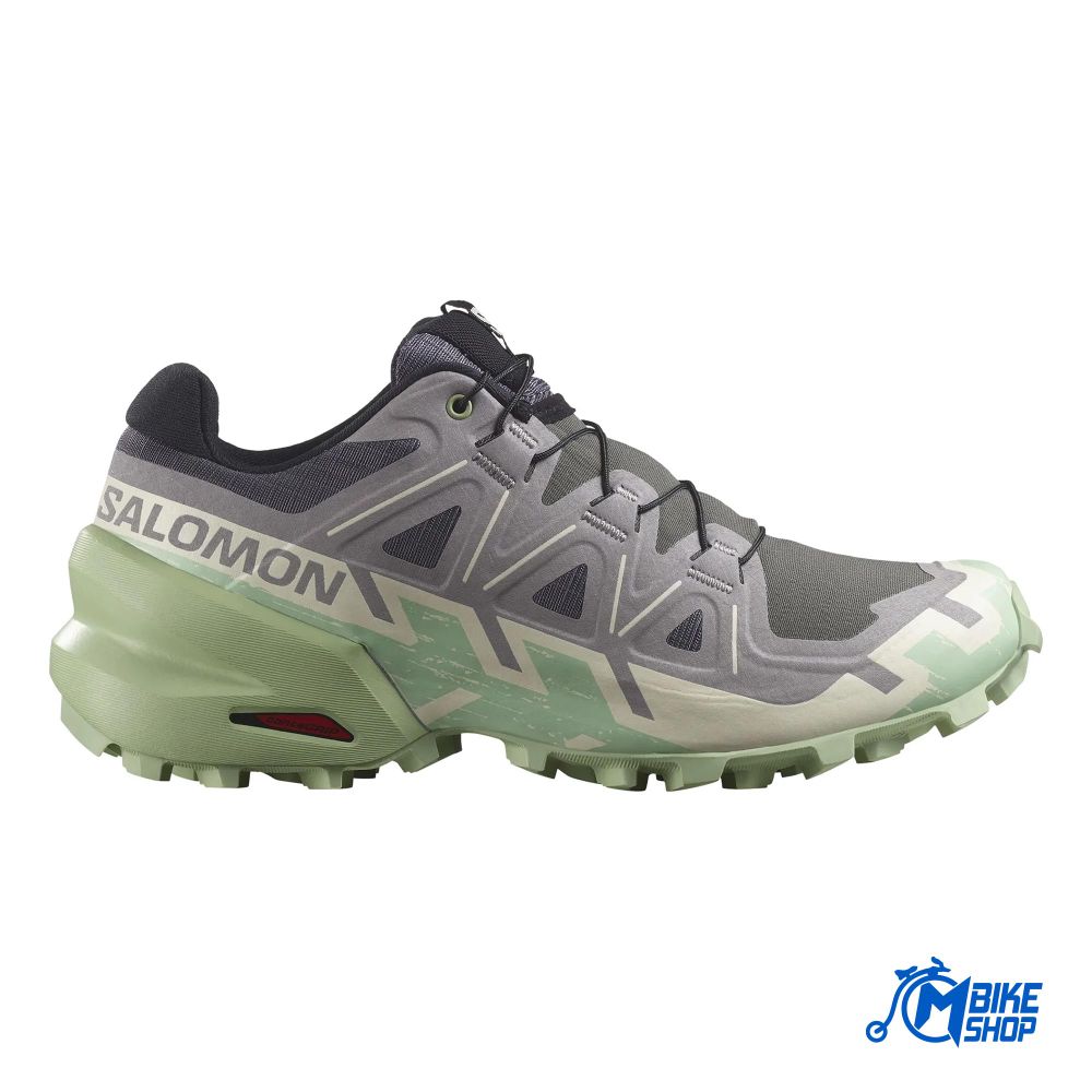 Salomon Ženske patike Speedcross 6, Castlerock/Vanilla Ice/Smoke Green slika 1