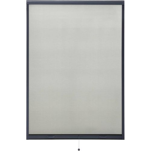 Zaslon protiv insekata za prozore antracit 110 x 170 cm slika 10