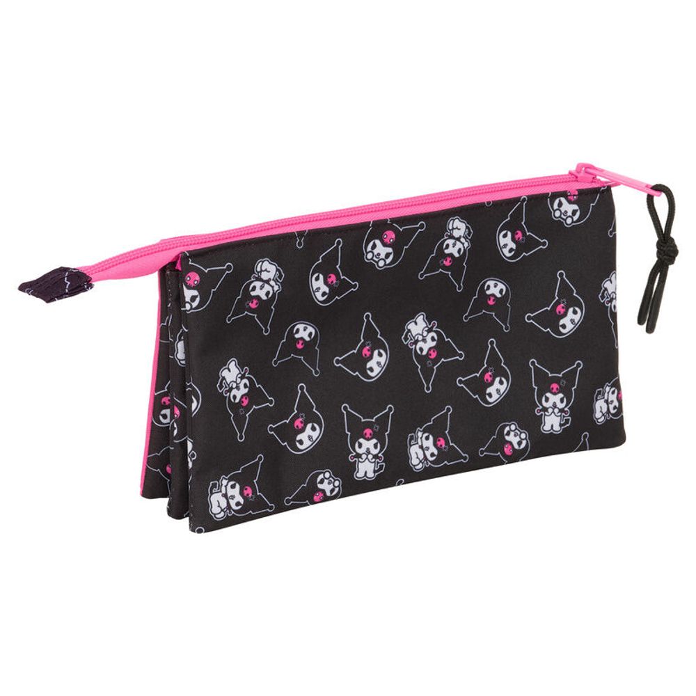 Kuromi Hello Kitty trostruka pernica slika 2