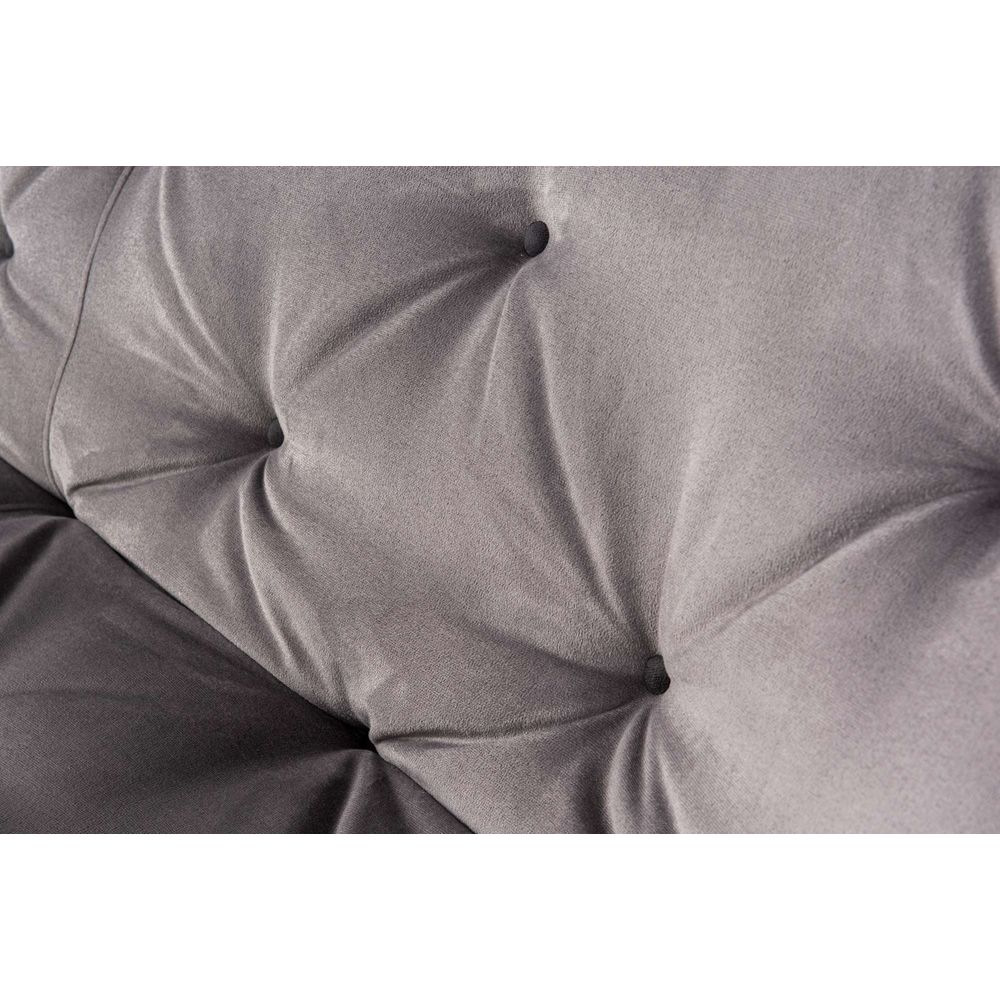 Sofa na razvlačenje Rivo - Sivi 3-sjedalni slika 5