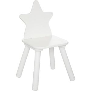 Atmosphera stolac sweet star 32x31,5x50cm mdf/drvo bijeli