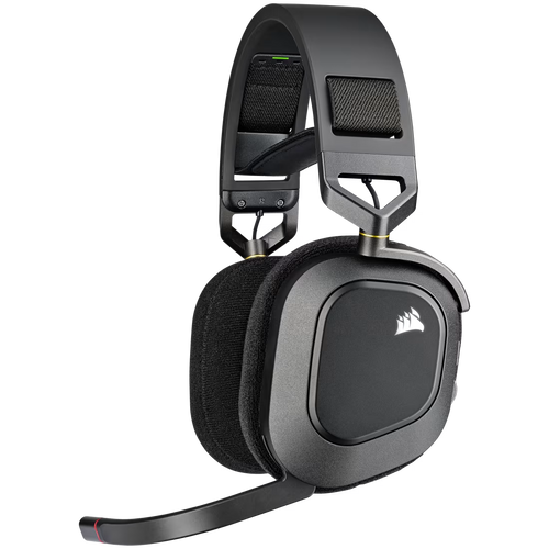 Corsair slušalice HS80 RGB Wireless Headset Carbon slika 1