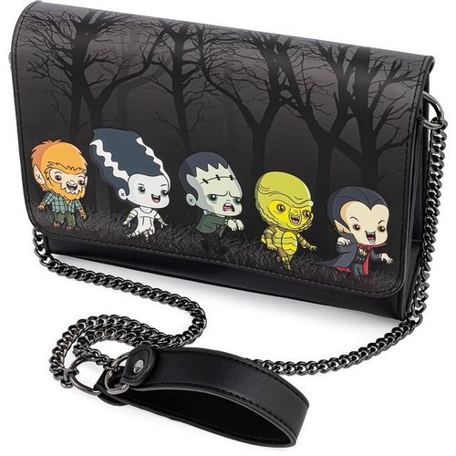 Loungefly Universal Monsters Chibi Line Chain Strap Cross Body torba slika 2