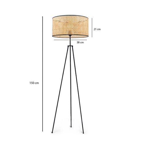 AYD-3321 Cream
Black Floor Lamp slika 3