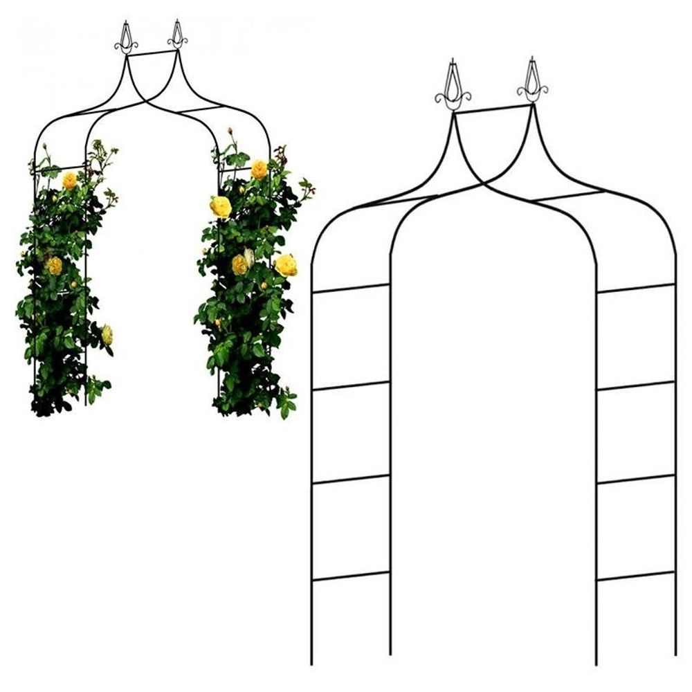 Vrtna pergola od metala 262 cm slika 1