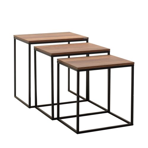 Shp-933-Oo-1 Walnut Nesting Table (3 Pieces) slika 1