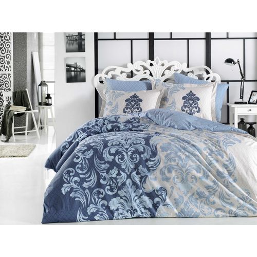 Mirella - Royal Royal Blue
Ecru
Light Blue Poplin Double Quilt Cover Set slika 1