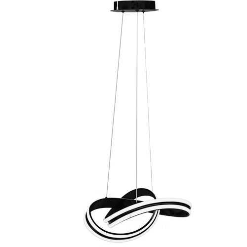 TOOLIGHT Moderna LED stropna svjetiljka + pilot App817-CP crna slika 6