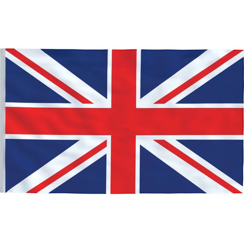 Zastava Ujedinjenog Kraljevstva i jarbol 6,23 m aluminijski slika 4