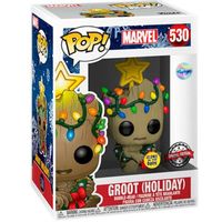 POP figure Marvel POP Marvel Groot Holiday Christmas Exclusive