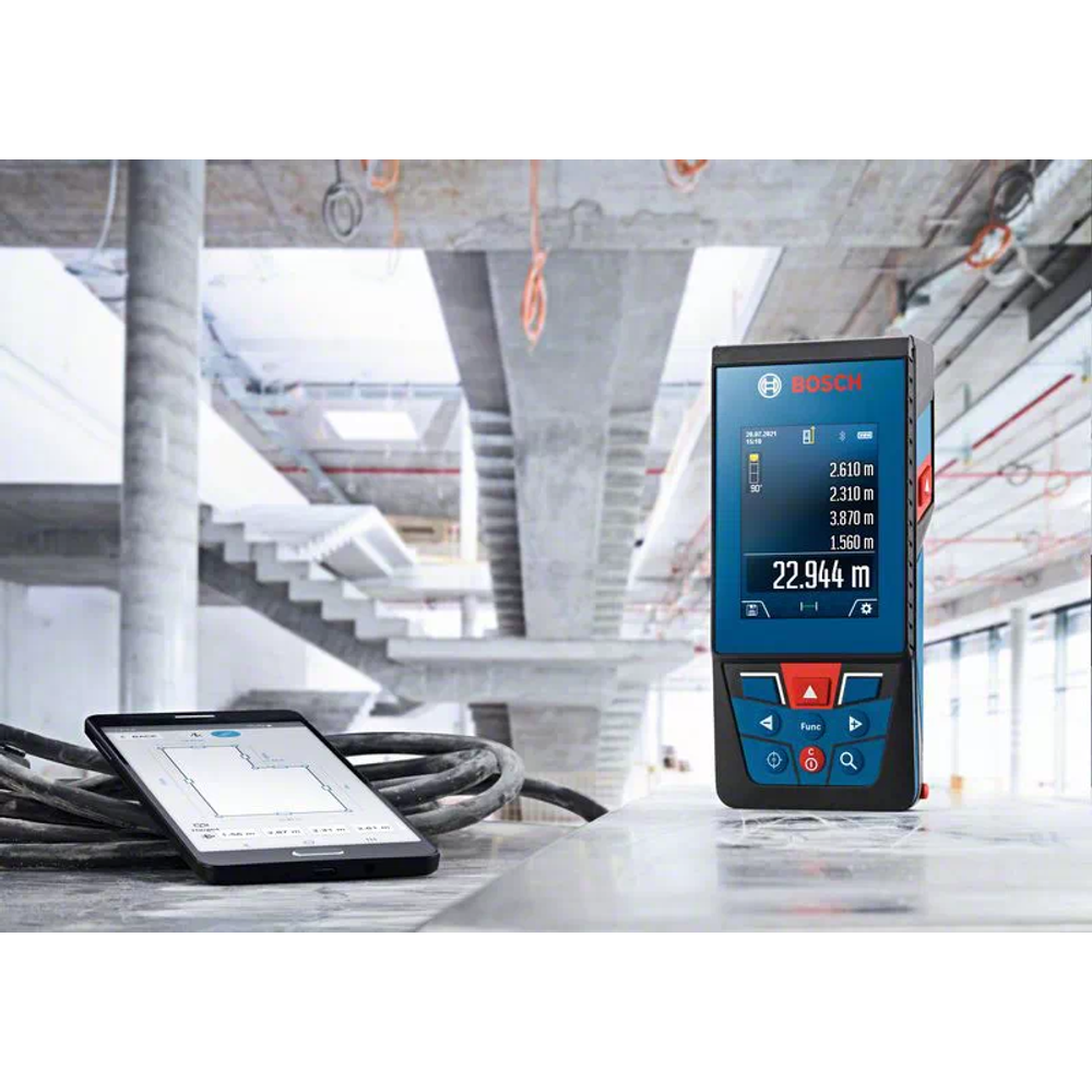 Bosch Laserski Daljinomjer Glm 100-25 C Professional slika 2
