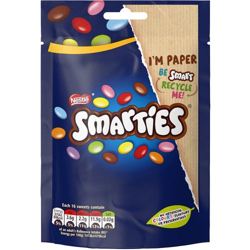 Smarties Pouch Bomboni 105 g slika 1