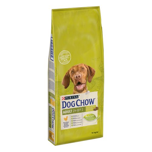 DOG CHOW Adult Piletina, potpuna hrana za kućne ljubimce, za odrasle pse, 14 kg slika 2