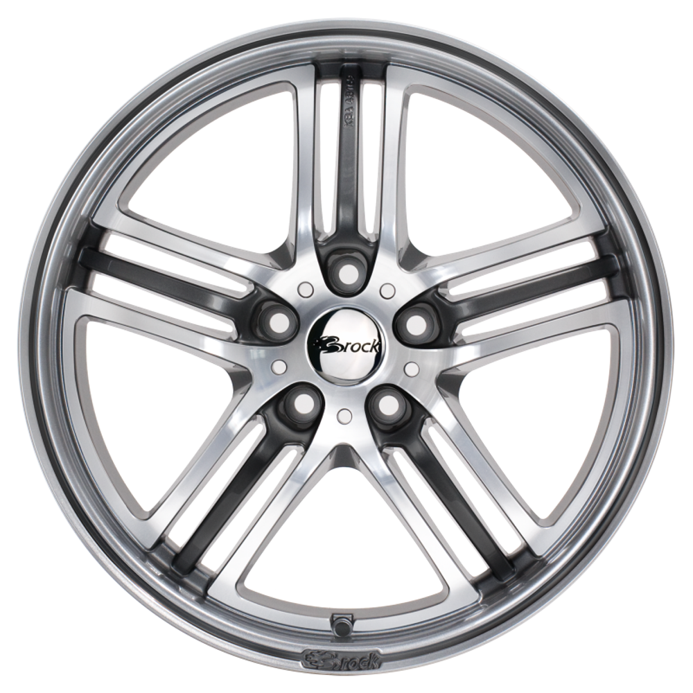 Brock Aluminijumska felga B27 8×18 5×114 ET45 HGVP IZLOG slika 1