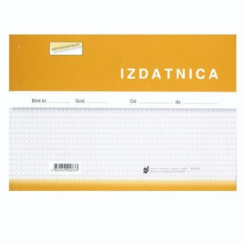 I-17/NCR IZDATNICA; Blok 3 x 50 listova, 21 x 14,8 cm slika 2