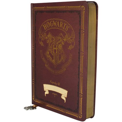 BLUE SKY HARRY POTTER A5 CHUNKY FOIL NOTEBOOK BURGUNDY - HOGWARTS CRE slika 2