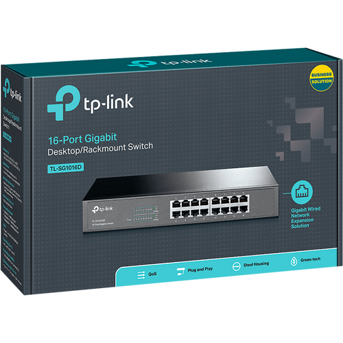 TP-LINK 16-Portni switch TL-SG1016D slika 2