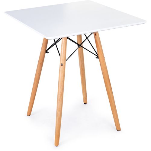 Skandinavski stol bijeli 60cm slika 8