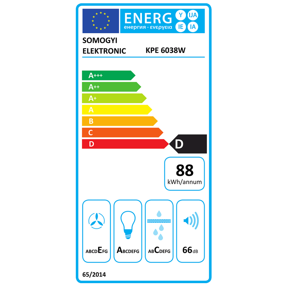 home Napa HURRICANE, bijela - KPE 6038W slika 3