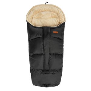 Combi 3u1 minky romper torba – crno/bež