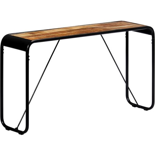 Konzolni stol 140 x 35 x 76 cm od grubog masivnog drva manga slika 17